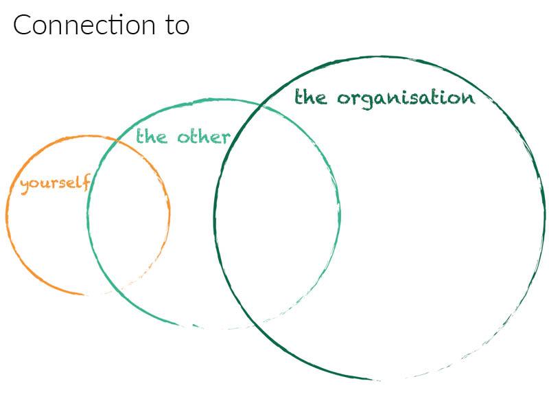 Connection to self others organisation